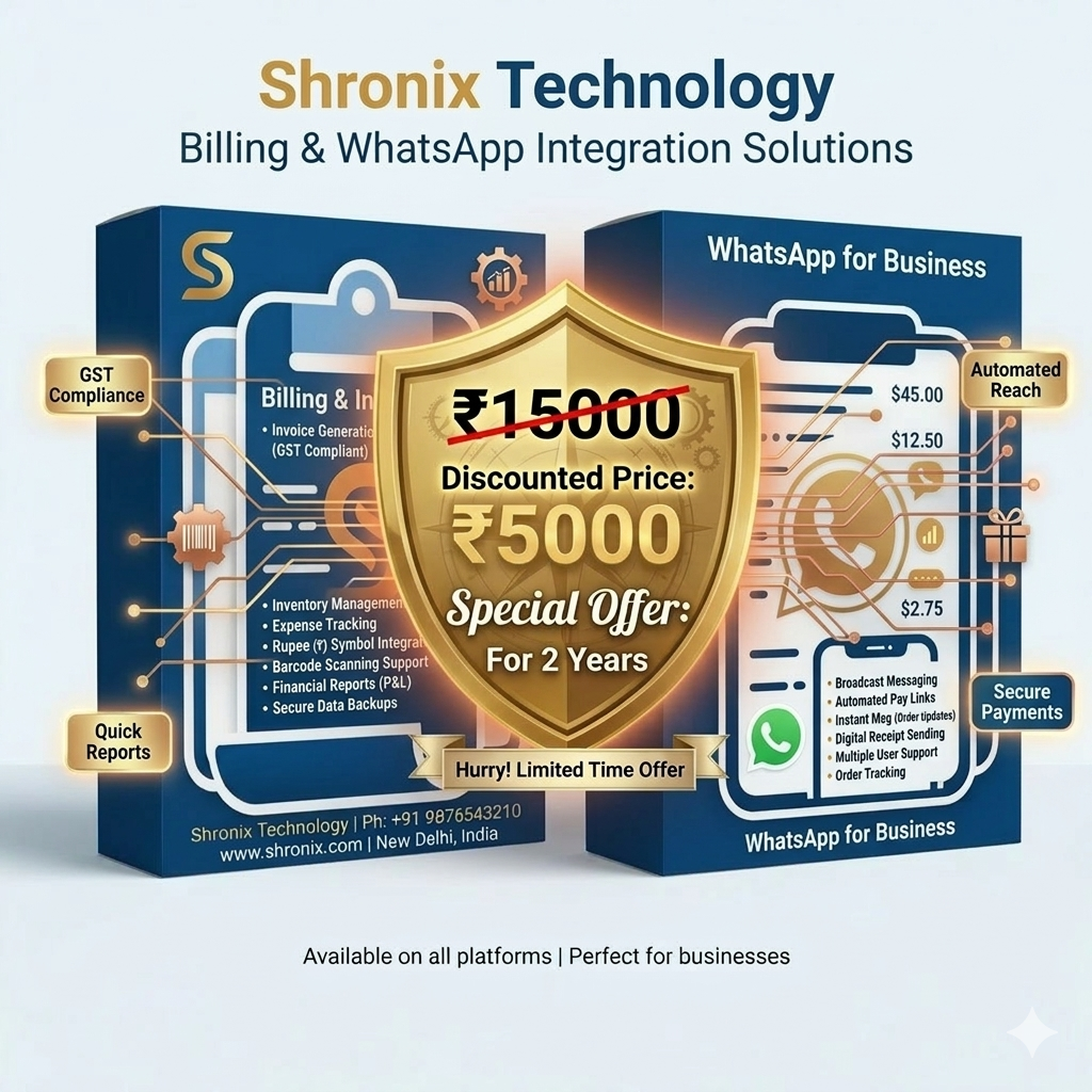 Shronix Billing Pro